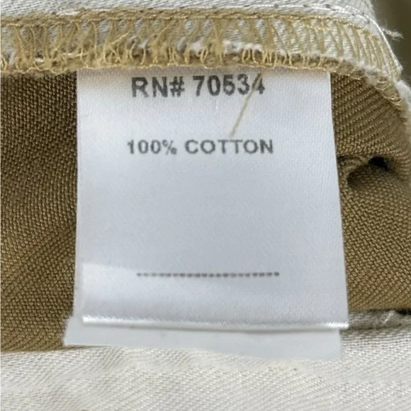 Orvis Mens 33 Pants Green Brown Ultimate Khakis Pleated Chino Cotton Twill NWT